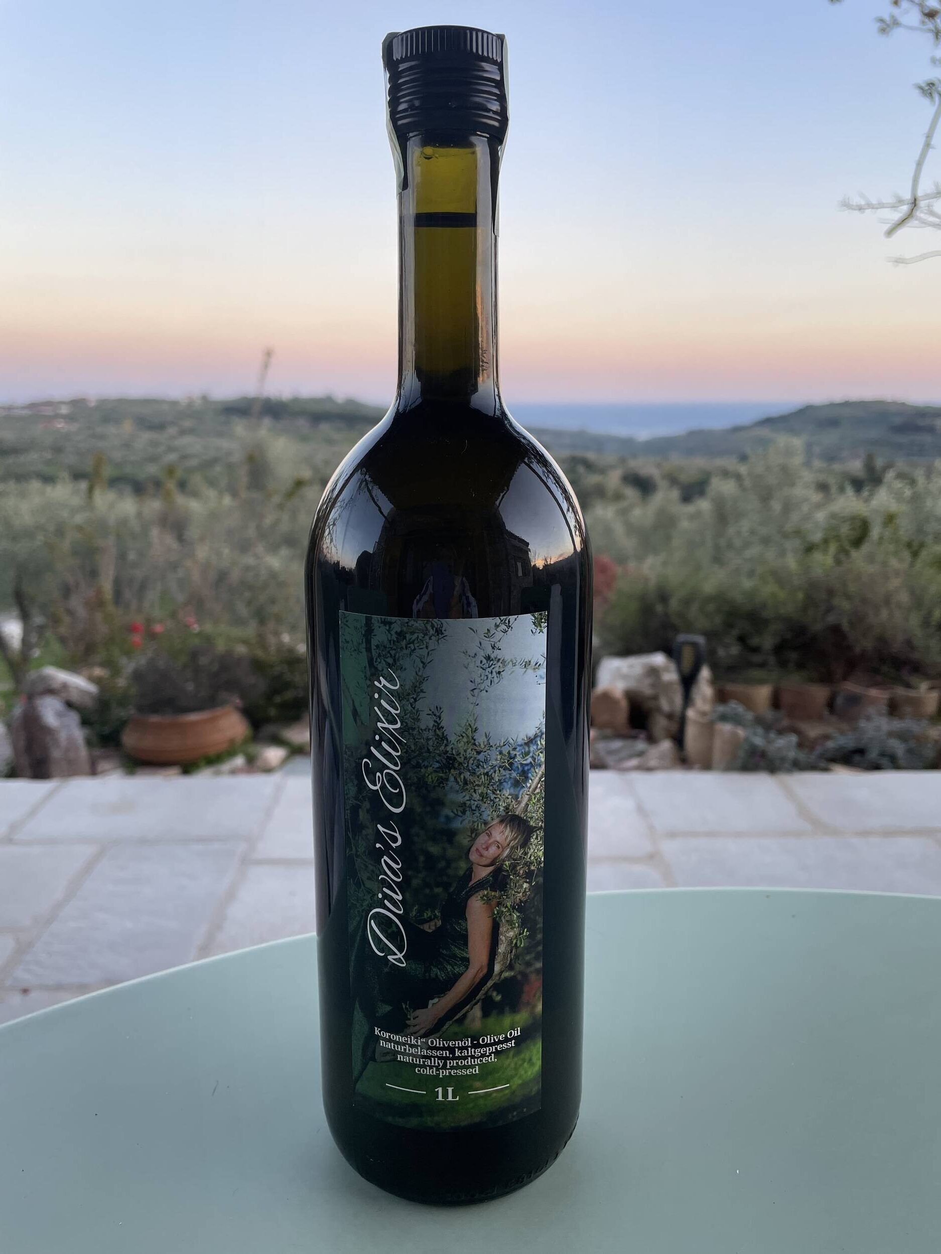 Diva´s Elixir 1 Liter Bio-Olivenöl aus Koroni